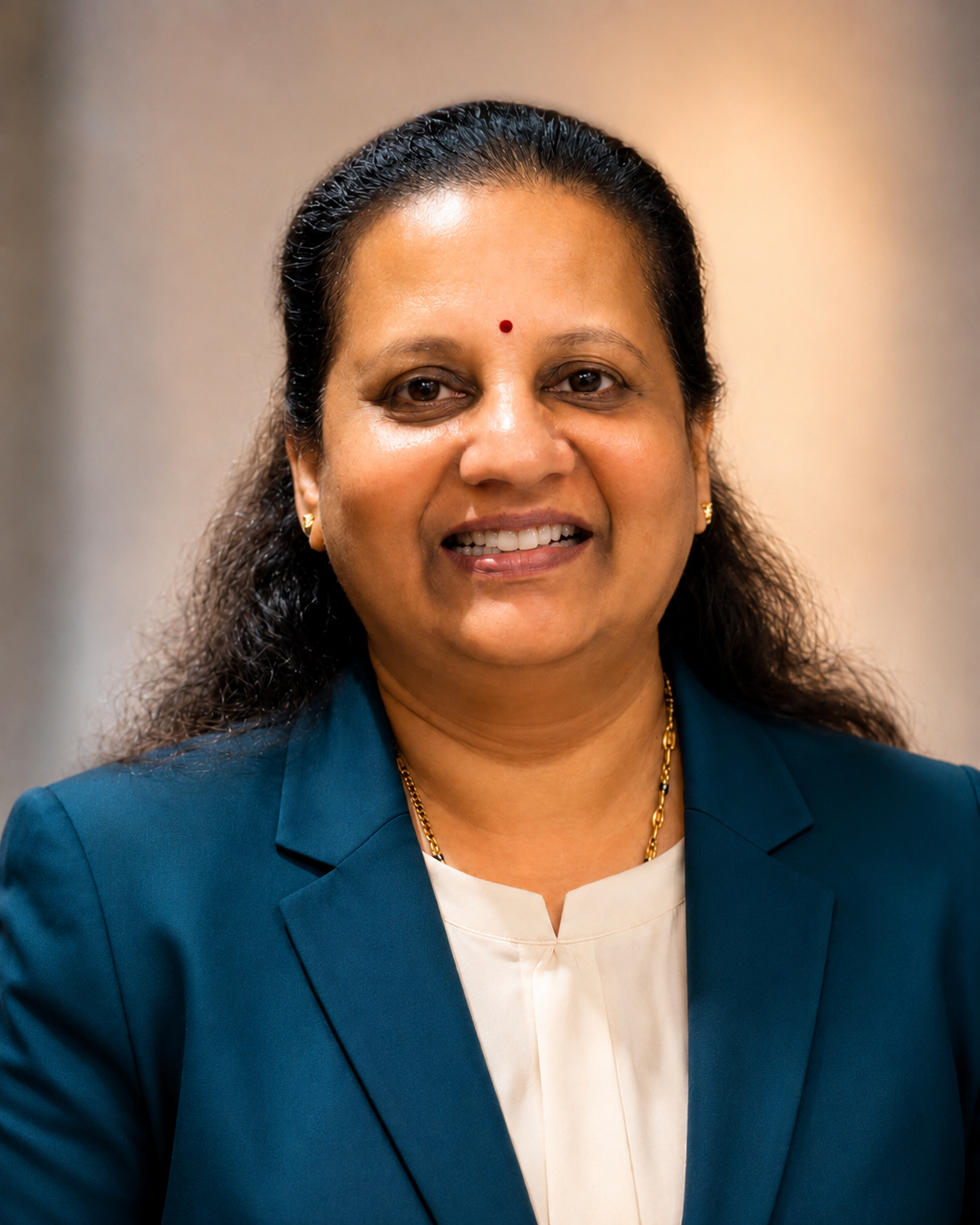 Portrait of Sripriya Kalyanam, CEO of Nivas AI
